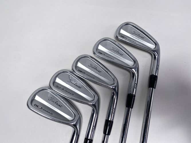 Titleist 712 CB Iron Set 5-PW Precision Rifle 5.5 Regular RH No 7 iron +1/2''