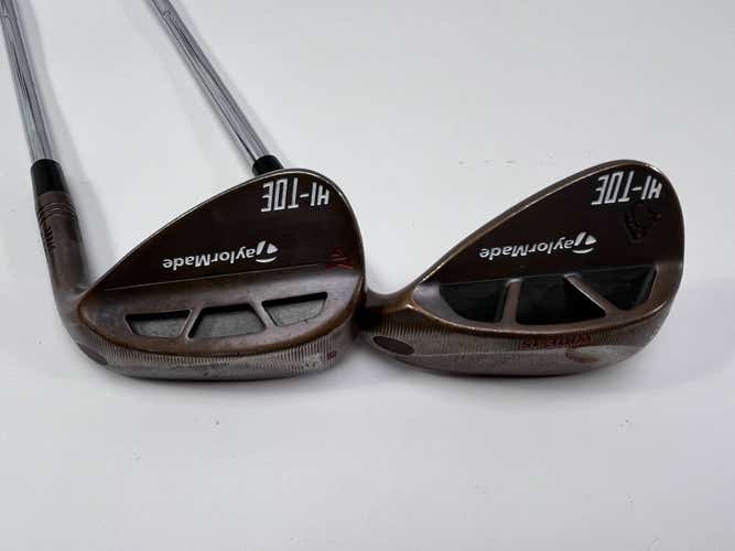 TaylorMade Milled Grind HI-TOE Wedge Set 54* 10 | 58* 15 Wedge RH