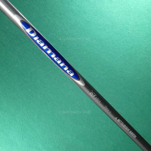 Mitsubishi Rayon Diamana Blueboard S 63 Stiff 43" Graphite Shaft w/ Titleist Tip