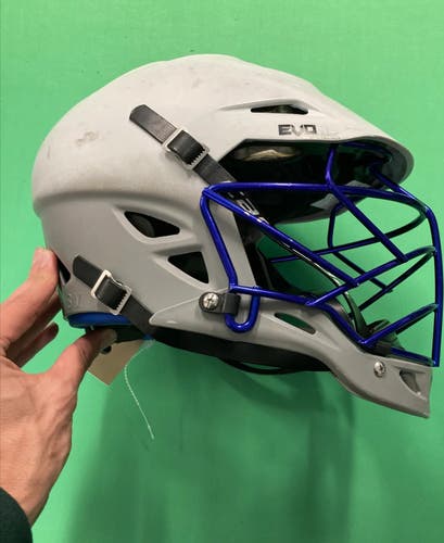Gray Adult Warrior Evo Helmet (Used)