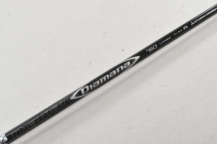 Mitsubishi Diamana Limited S60 Regular Flex TaylorMade Qi4D Driver Shaft #223986