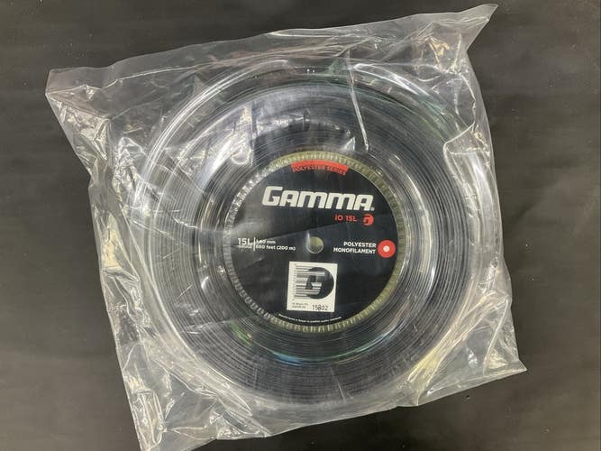 Gamma iO 15L 660 Ft Tennis String Reel (polyester)