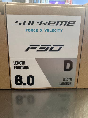 BRAND NEW!!! 2026 Bauer Supreme F30 Hockey Skates Regular Width Size 8