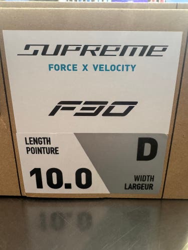 BRAND NEW!!! 2026 Bauer Supreme F30 Hockey Skates Regular Width Size 10