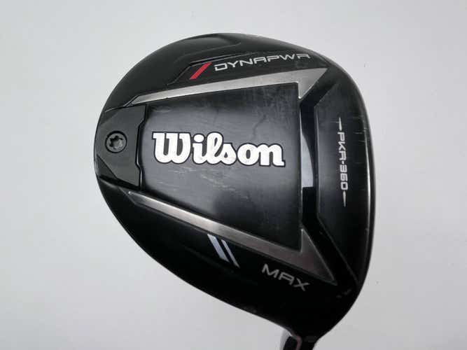 Wilson DYNAPWR Max 3 Fairway Wood 15* UST Mamiya LINQ 5F2 Senior RH