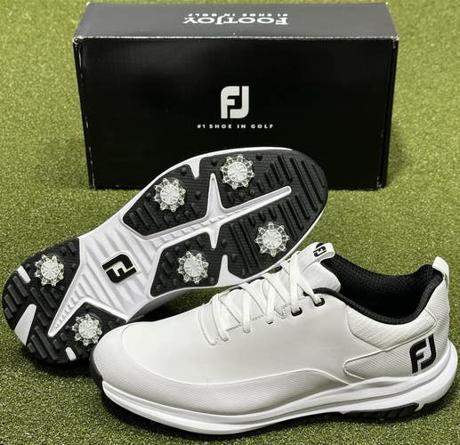 FootJoy FJ Tour Rival Mens Golf Shoes Style 56958 WHITE Choose Size NEW