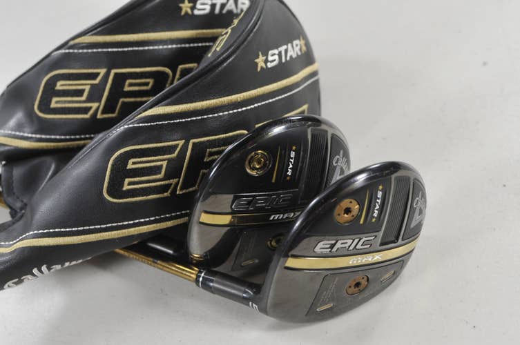 Callaway Epic Max Star 3 and 5 Fairway Wood Set Regular Flex RH Graphite #225634