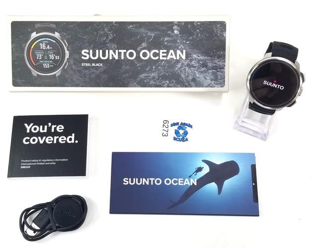 Suunto Ocean AMOLED Scuba Dive Wireless Computer Smart Watch, Compass, GPS