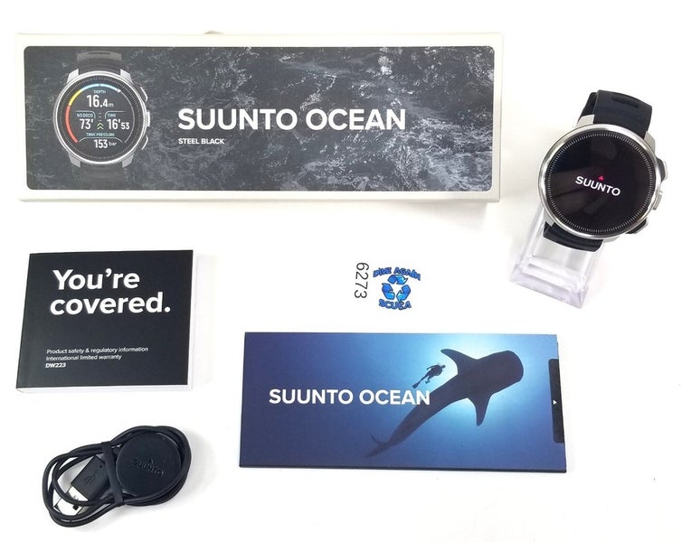 Suunto Ocean AMOLED Scuba Dive Wireless Computer Smart Watch, Compass, GPS
