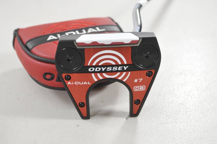Odyssey Ai-DUAL #7 DB 35" Putter Right SL 90 Steel with Cover #225797