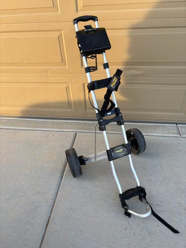 Silver Unisex Bag Boy Push Cart (Used)