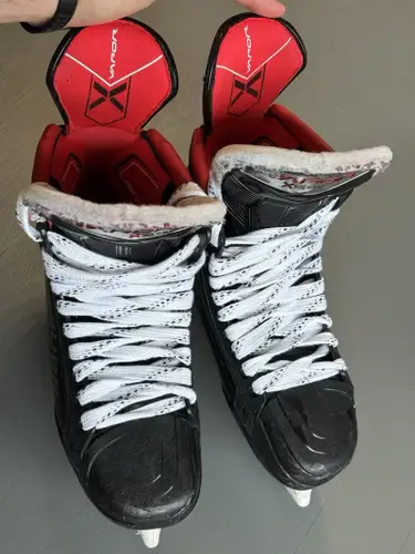 Black/Gray 2023 Bauer Vapor X5 Pro Hockey Skates Size 9 FIT 1 (Used)