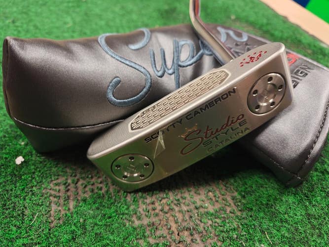 Titleist Scotty Cameron 2025 Studio Style Catalina 35 Inch Putter w HC NEW