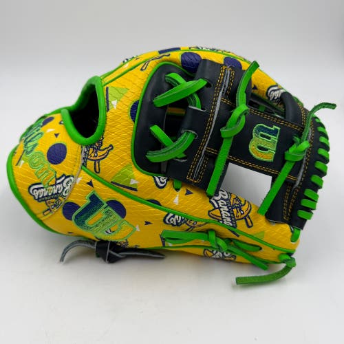 Wilson a2000 1786 11.5 Savanna Bananas Infield Baseball Glove