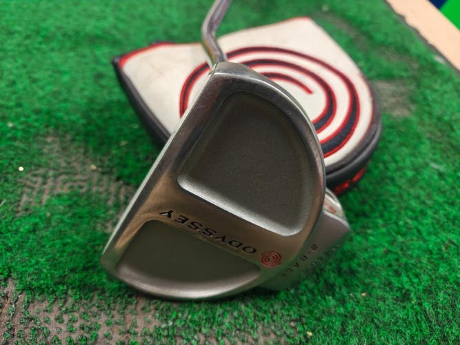 Odyssey White Hot 2-Ball 33.5 Inch Putter w Superstroke Headcover