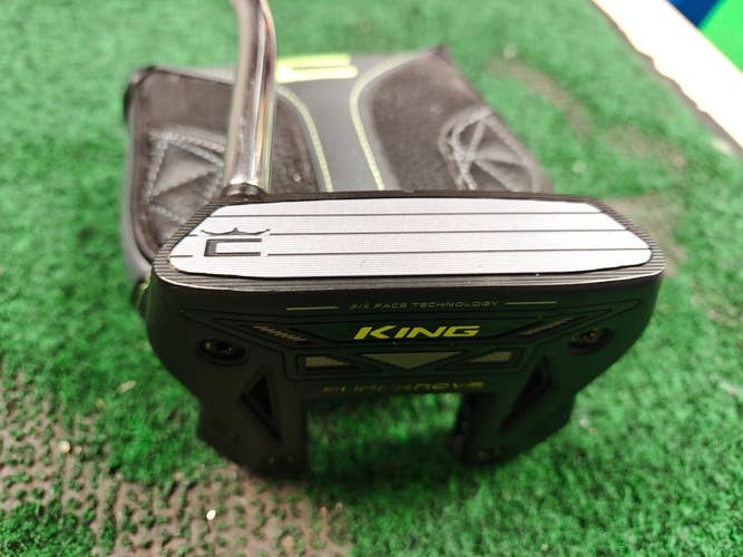 Cobra King Supernova Putter 34.5 Inch w Superstroke Headcover Left Handed LH