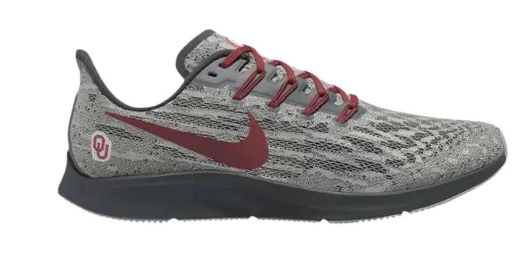 Size 14 - Nike Air Zoom Pegasus 36 'Oklahoma Sooners' CI2075-001