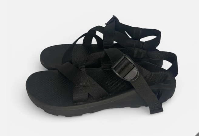 Size 10 - Chaco Z cloud Adjustable Strap Black Sandals (MENS) J106763
