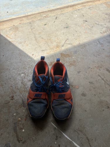 Blue Men's Size M 11.0 (W 12.0) Adult Nike Shoes (Used)