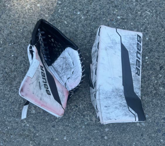 Bauer Supreme Shadow Glove and Blocker - Senior