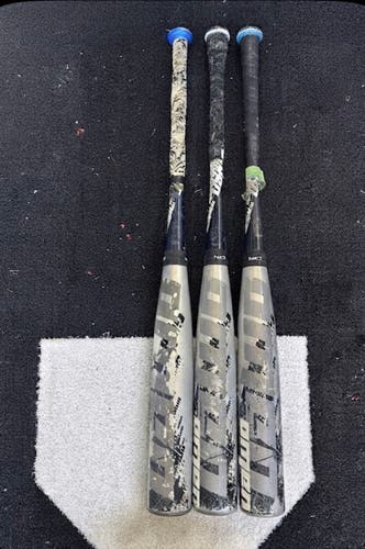 Easton Omen XL Bat Lot (-5) all 31/26.  3 bats for price of 1