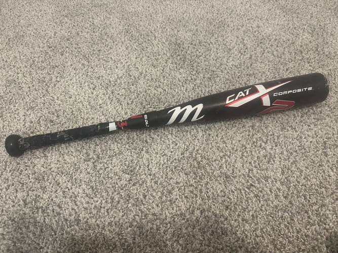 2025 Marucci CATX2 Composite USSSA Certified Bat (-10) 17 oz 27" (Used)