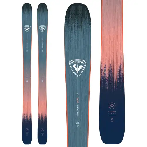 Women's Powder 150 cm Rossignol Rallybird Soul 102 Skis (New)