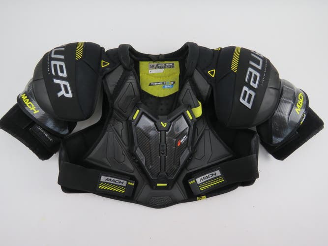 Bauer Supreme Mach NHL Pro Stock Hockey Player Shoulder Pads Senior Size Large