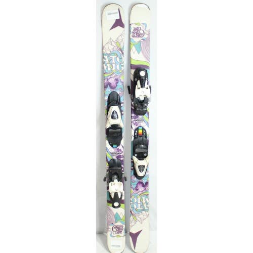 Atomic Centrury Twin Tip Kids Skis with Bindings - 110 cm Used