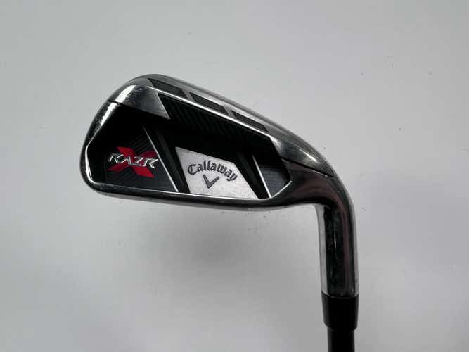 Callaway Razr X Single 7 Iron RAZR X 75g Regular Graphite Mens RH