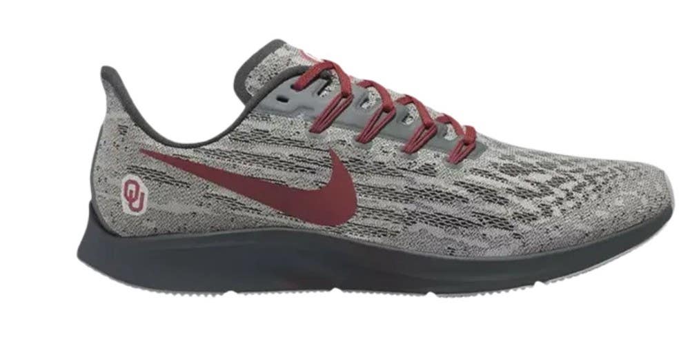Size 14 - Nike Air Zoom Pegasus 36 'Oklahoma Sooners' CI2075-001
