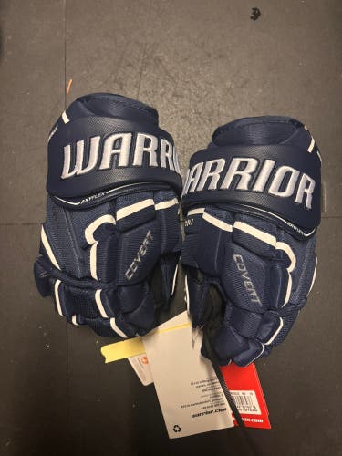 Navy/White Warrior Covert QR5 Pro Gloves 10" (New)
