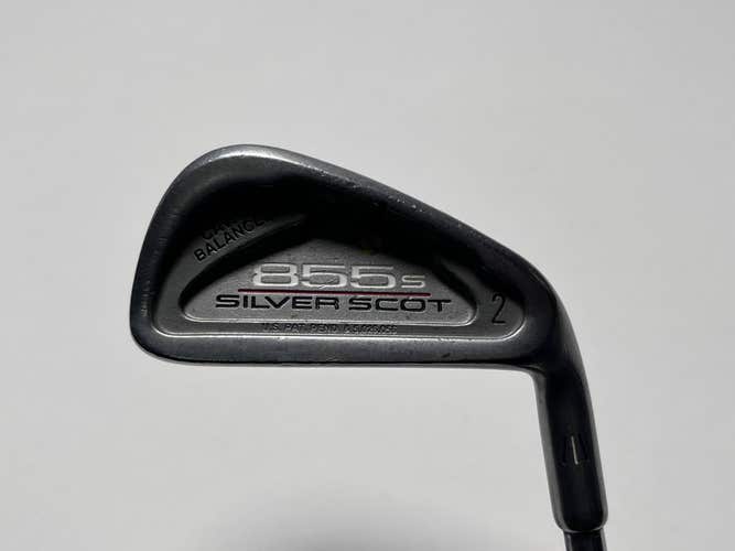 Tommy Armour 855 S Silver Scot Single 2 Iron Tour Step II Stiff Steel Mens RH