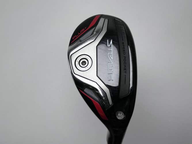 TaylorMade Stealth Plus Rescue 3 Hybrid 19.5* HZRDUS Smoke RDX 6.0 80g Stiff RH