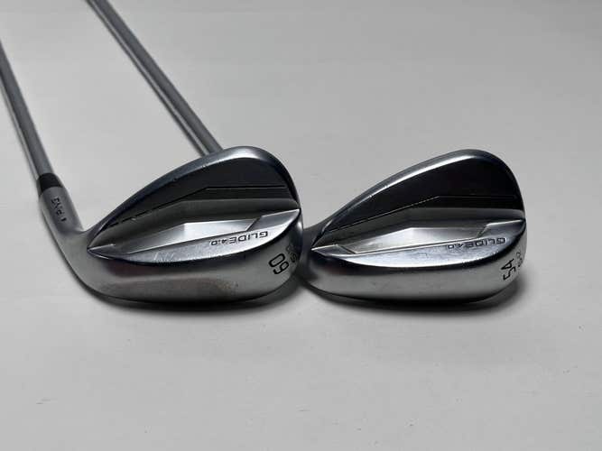 Ping Glide 4.0 Wedge Set 54* 12 60* 10 Black Dot Z-Z115 Wedge Steel Mens RH