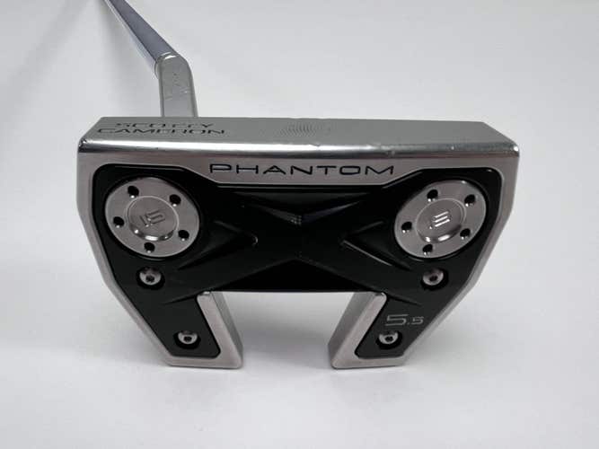 LEFTY Scotty Cameron Phantom X 5.5 2022 Putter 33" SuperStroke Pistol 2.0 LH