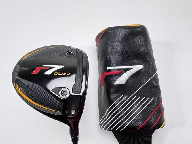 TaylorMade R7 Quad Mini Driver 11.5* EvenFlow Riptide CB 5.0 40g Senior RH HC