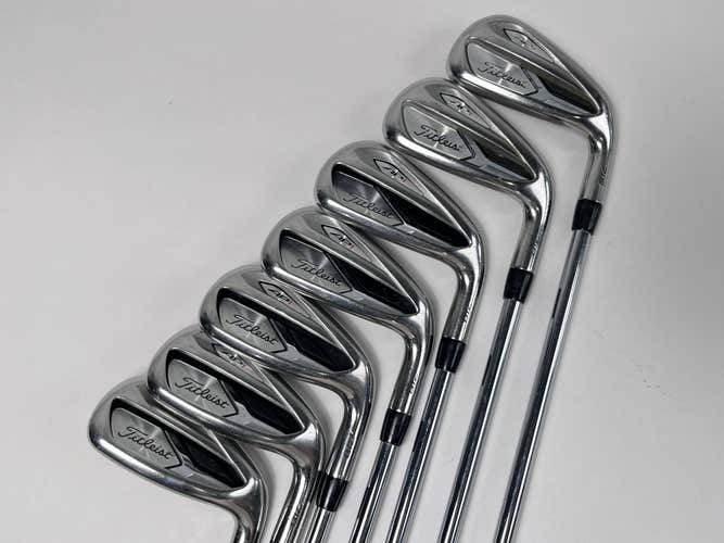 Titleist 718 AP1 Iron Set 4-PW True Temper AMT Red R300 Regular RH +1''