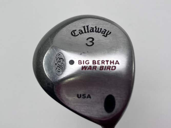 Callaway Big Bertha Warbird 3 Fairway Wood 15* RCH 90 Firm Graphite Mens RH