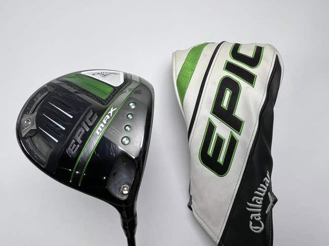Callaway EPIC Max Driver 10.5* HZRDUS RDX Smoke 6.0 Black 60g Stiff RH HC
