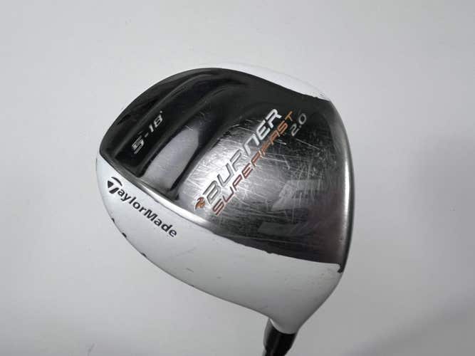 TaylorMade Burner Superfast 2.0 5 Fairway Wood 18* Ozik XCON-4.8 Senior RH