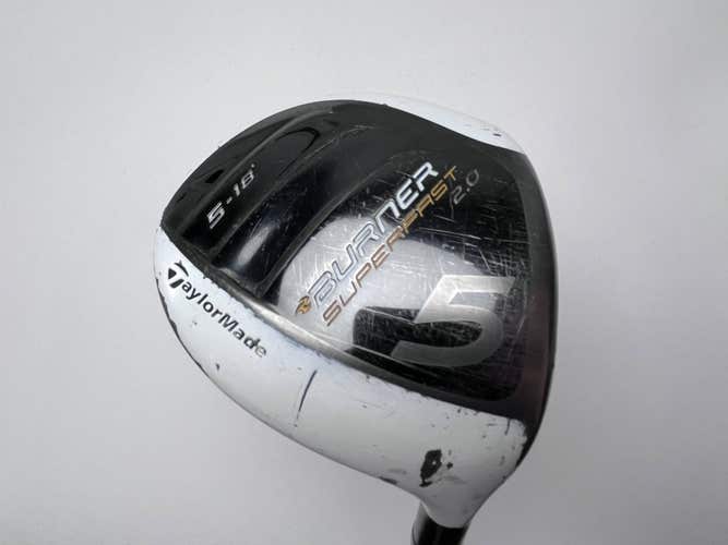 TaylorMade Burner Superfast 2.0 5 Fairway Wood 18* iDrive Tour Lite Regular RH