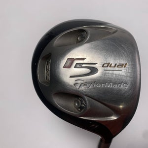TaylorMade R5 Dual 5 Fairway Wood 18* MAS2 55g Stiff Graphite Mens RH