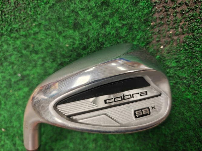 Cobra SB-X Sand Wedge SW Steel Shaft 56 Degree Left Handed Mint KBS 125 Stiff