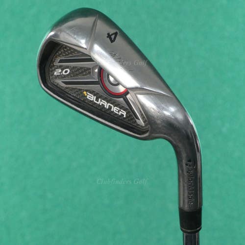 TaylorMade Burner 2.0 High Polish Single 4 Iron Nippon NS Pro 950GH Steel Stiff