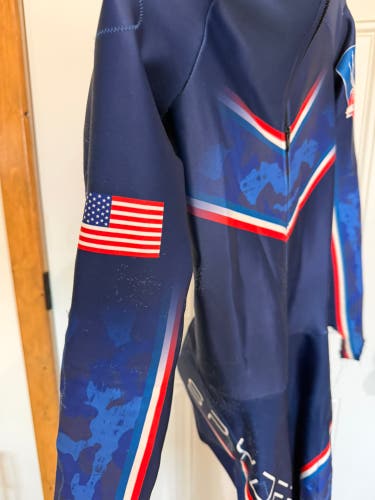Unisex Small Spyder U.S. Ski Team Ski Suit (Used) FIS Legal