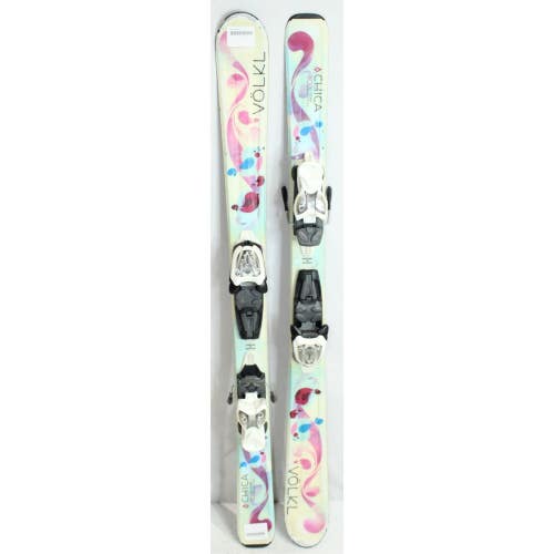 Volkl Chica Kids Skis with Bindings - 110 cm Used