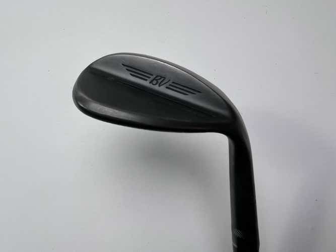 Titleist Vokey SM9 Jet Black Lob Wedge LW 60* 12 D True Temper  Stiff RH