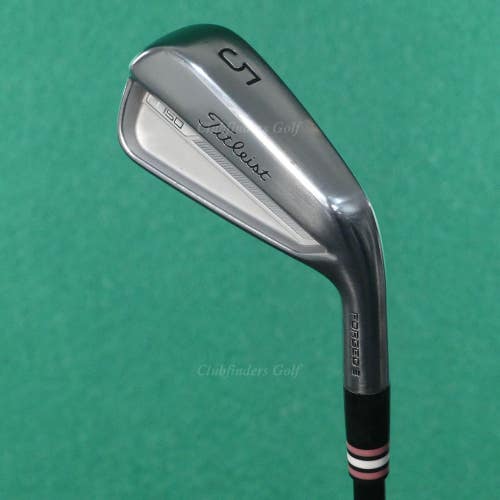 Titleist 2023 T150 Forged Single 5 Iron TT AMT Red Black Onyx R300 Steel Regular