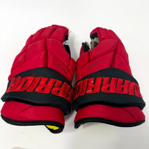 Used Red Warrior Alpha Pro Gloves | 14" | AB790
